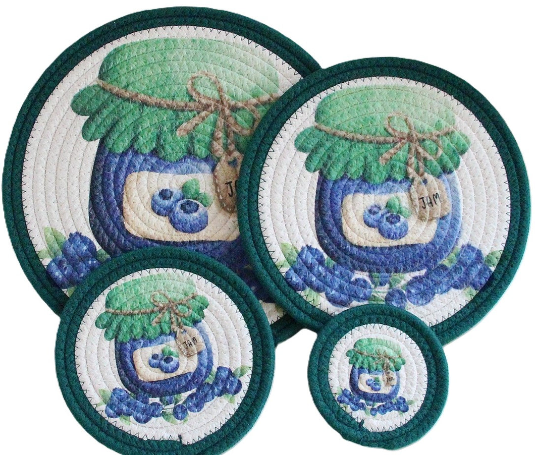 Blueberry Trivet 7