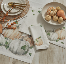 Load image into Gallery viewer, Water Color Pumpkin 15&quot; x 72&quot; Table Runner by Park Designs