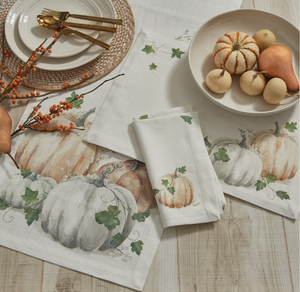 Water Color Pumpkin 15" x 72" Table Runner by Park Designs