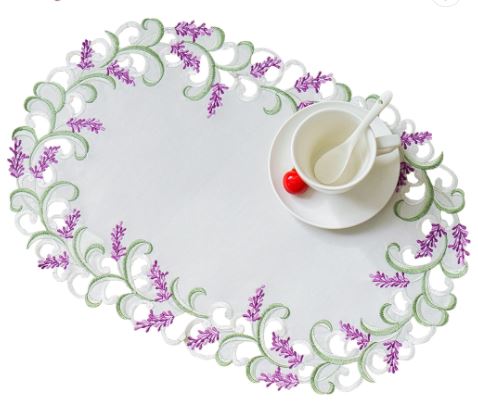 Lavender Doily (12