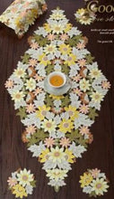 Load image into Gallery viewer, Fancy Sunflower 12&quot; x 18&quot; Doily/Placemat (12&quot; x 18&quot;)